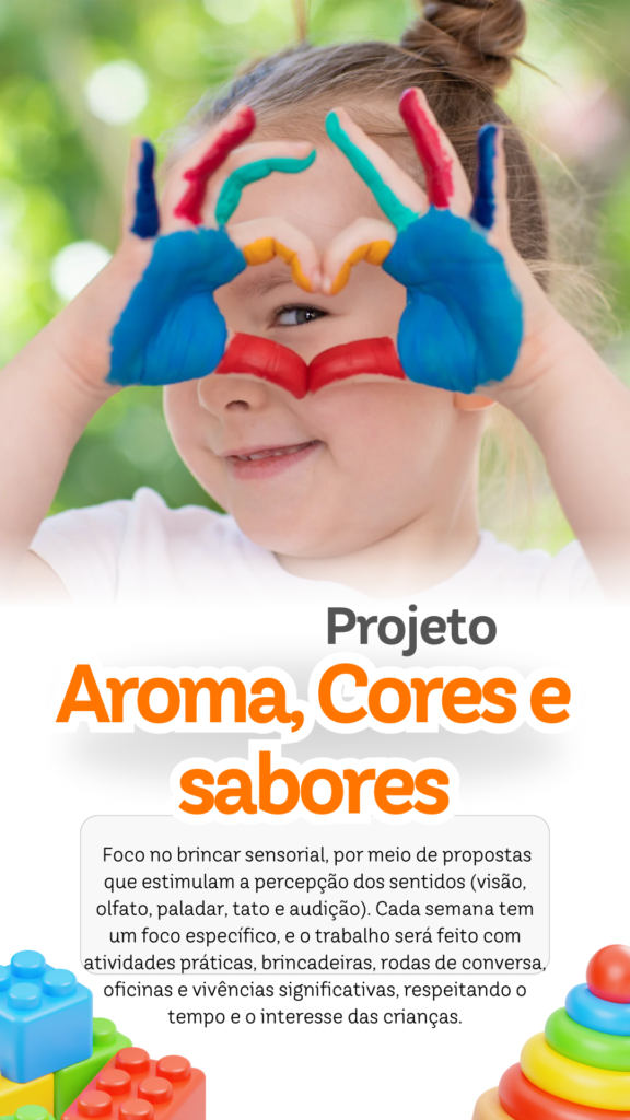 Atividade colorida para crianças